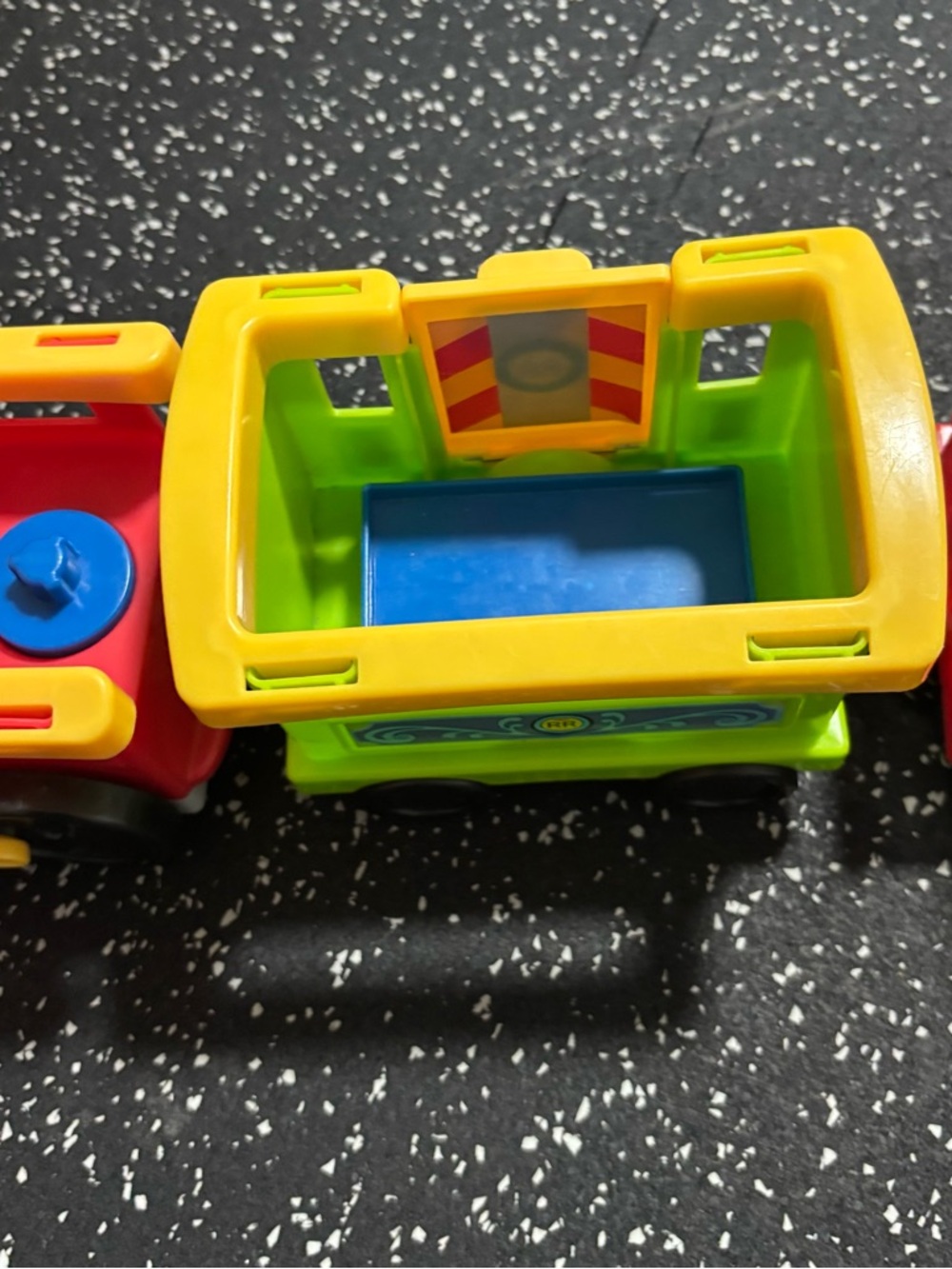 Little People Circus Train Load & Go 2012 Engine & 3 Cars Fisher Price - Picture 3 of 6